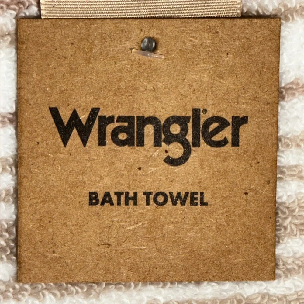 NWT Wrangler Bath Towels Set Of 6 Coyote Sands Pink 4 Bath & 2 Hand